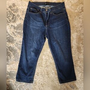 Women's Lee Easy Fit Denim Capri Size 14